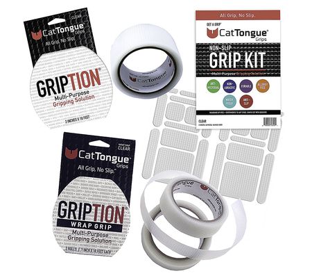 CatTongue Gr Bundle 1- CLR Gription, CLR WrapGr ip, CLR GripKit