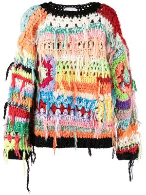 CAVIA Franco chunky-knit jumper - Multicolour