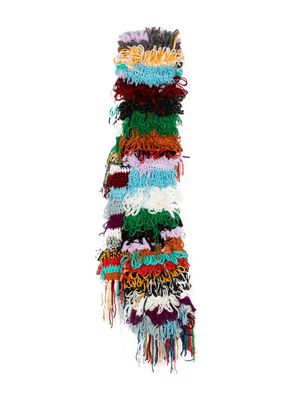 CAVIA Tabita fringed scarf - Multicolour