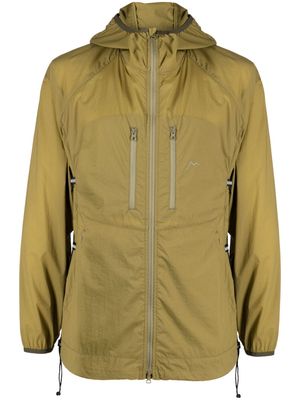 CayL zip-up windproof jacket - Green