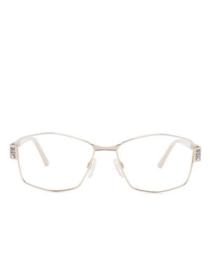 Cazal 1245 geometric-frame glasses - Neutrals