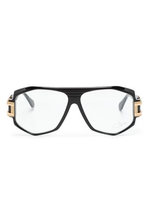 Cazal 163 pilot-frame glasses - Black