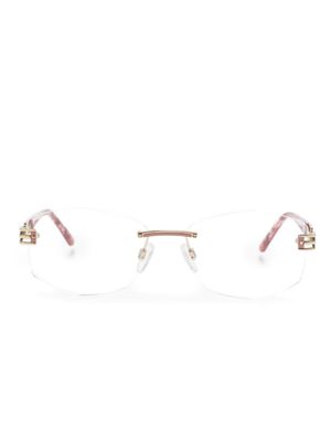Cazal 4302 rectangle-frame glasses - Pink