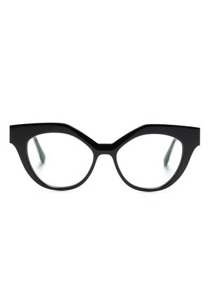Cazal 5000 cat-eye frame glasses - Black