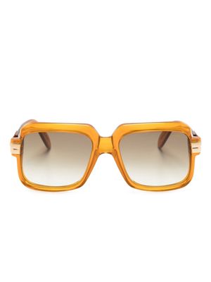 Cazal 607/3 square-frame sunglasses - Orange
