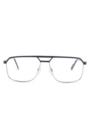 Cazal 7084 pilot-frame glasses - Blue