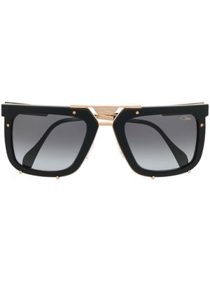Cazal logo-embossed sunglasses - Black