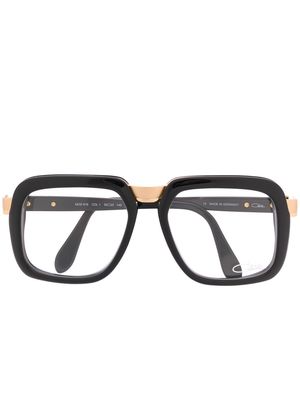 Cazal oversized square glasses - Black