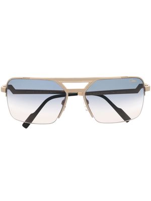 Cazal square frame sunglasses - Gold