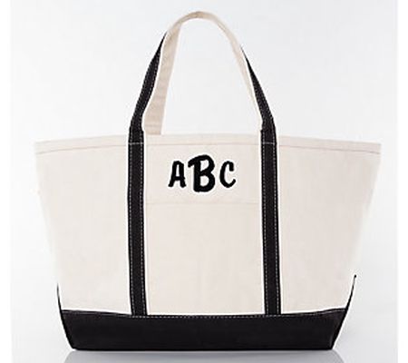 CB Station Personalized Large Boat Tote