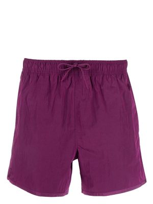 CDLP drawstring short swim shorts - Purple