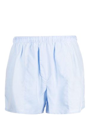 CDLP elasticated-waist lyocell boxer shorts - Blue