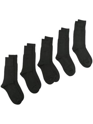 CDLP five-pack ankle sock set - Grey
