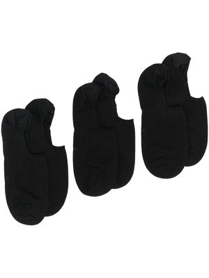 CDLP three-pack trainer socks - Black