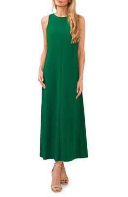 CeCe Bow Back Sleeveless Maxi Dress in Lush Green