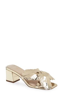 Cecelia New York Happy Leather Sandal in Gold