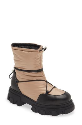 Cecelia New York JR Water Resistant Lug Sole Bootie in Taupe