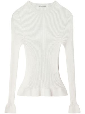 Cecilie Bahnsen Jayla knitted top - White