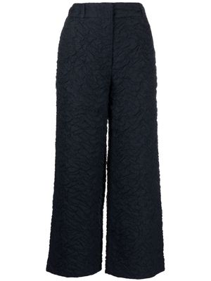 Cecilie Bahnsen Jaylee cropped trousers - Blue