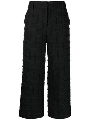 Cecilie Bahnsen Jaylee mid-rise cropped trousers - Black