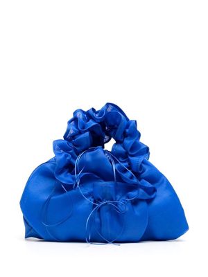 Cecilie Bahnsen Kiku clutch bag - Blue