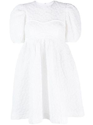 Cecilie Bahnsen short-sleeve minidress - White