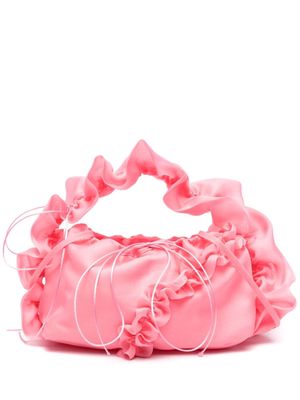 Cecilie Bahnsen Umi silk top handle bag - Pink