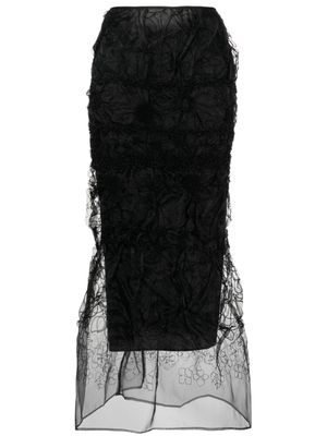 Cecilie Bahnsen Universe pencil skirt - Black