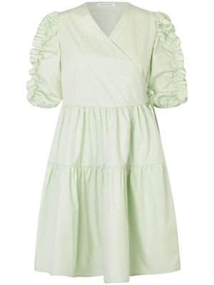 Cecilie Bahnsen Vermont cotton midi dress - Green