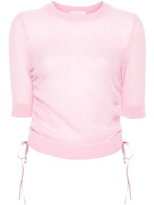 Cecilie Bahnsen Videl knitted top - Pink