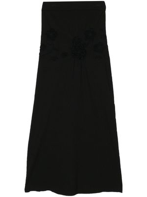 Cecilie Bahnsen Villa A-line skirt - Black