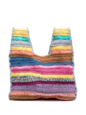Celia B Ekanite crochet shoulder bag - Pink
