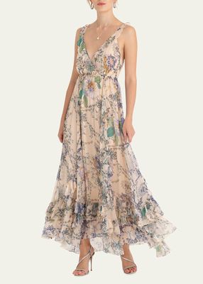 Celia Floral Maxi Dress