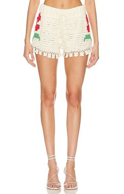 CeliaB Genie Short in Ivory