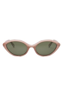CELINE Cat Eye Sunglasses in Pink /Green