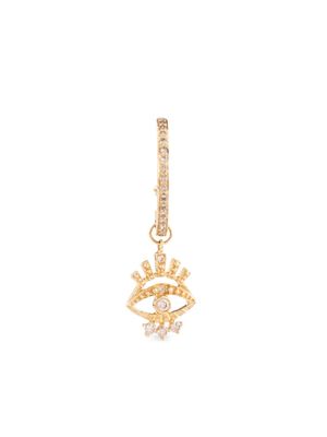 Celine Daoust 14kt yellow gold Tiny Eye diamond earring