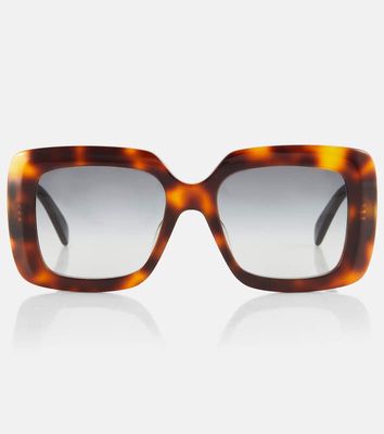 Celine Eyewear Bold 3 Dots square sunglasses