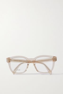 CELINE Eyewear - D-frame Acetate Optical Glasses - Neutrals