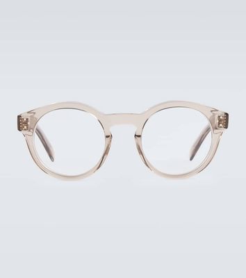 Celine Eyewear Round-frame acetate glasses