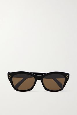 CELINE Eyewear - Square-frame Acetate Sunglasses - Black