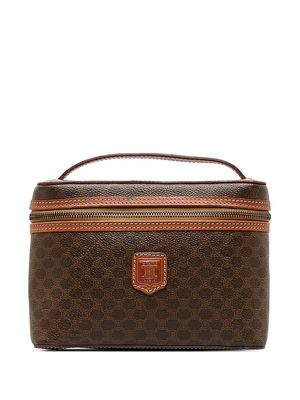 Céline Pre-Owned 1900s Macadam Vanity bag - Brown