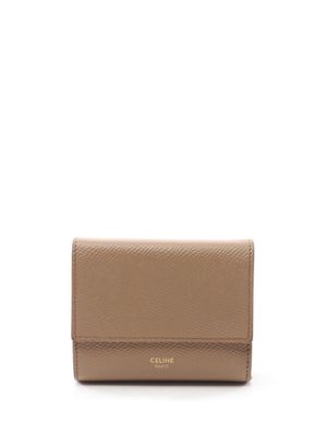 Céline Pre-Owned 2000 small trifold wallet - Brown