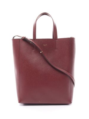 Céline Pre-Owned 2000s small Vertical Cabas leather tote bag - Red