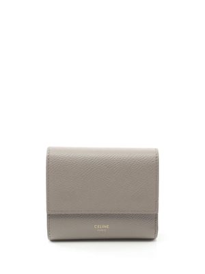 Céline Pre-Owned 2010s small tri-fold wallet - Grey