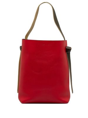 Céline Pre-Owned 2016 Celine Small Twisted Cabas Tote - Red