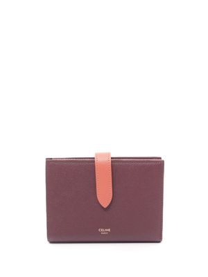 Céline Pre-Owned 2020 medium Strap bi-fold wallet - Red