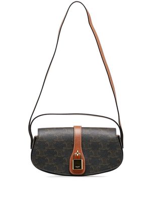 Céline Pre-Owned 2022 Clutch On Strap Tabou two-way bag - Brown