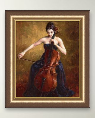 "Cello Woman" Giclee