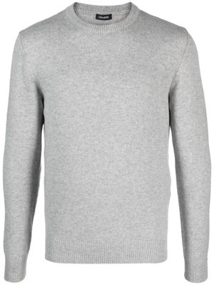 Cenere GB crew-neck wool-blend jumper - Grey