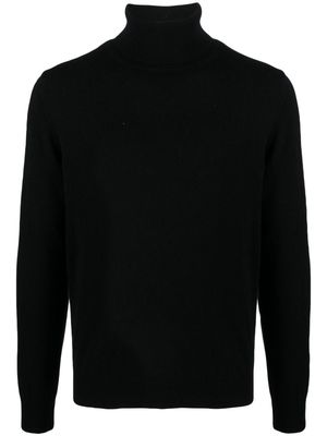 Cenere GB fine-knit roll-neck jumper - Black
